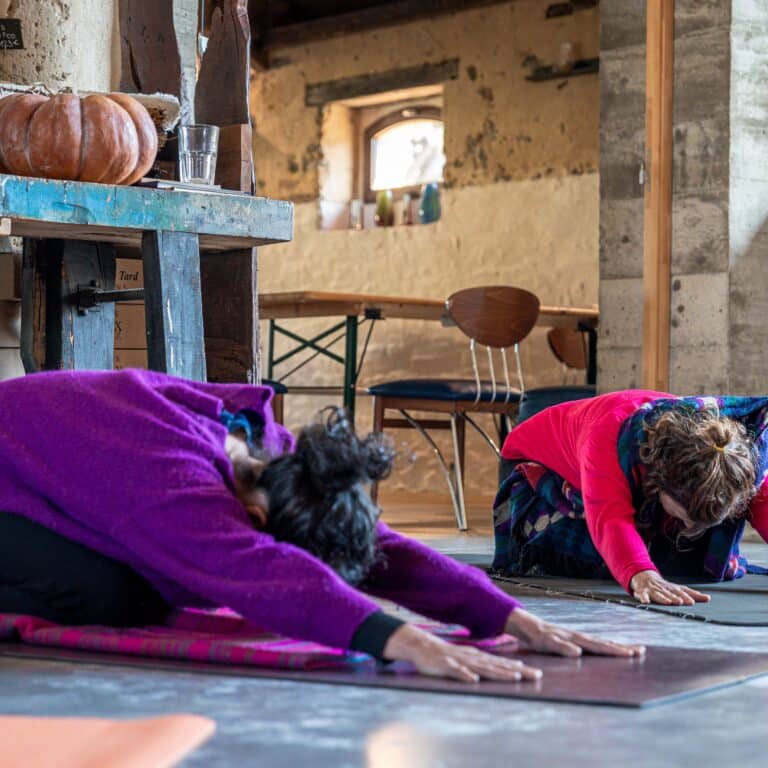 séance yoga séjour avec jeûne en harmonie