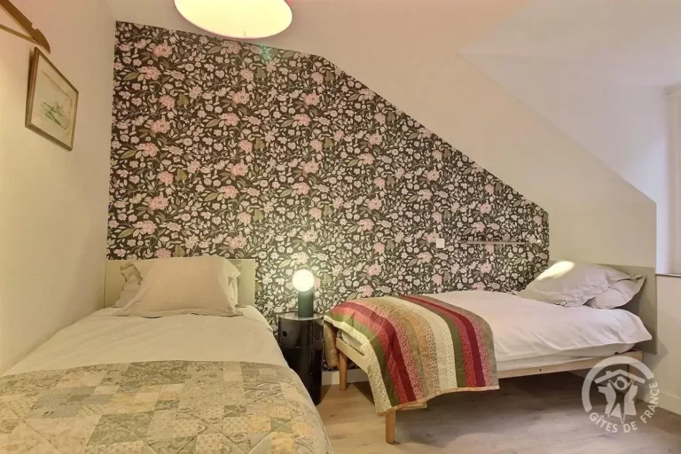 chambre partagée 2 lits simples du relais du Cap Fréhel séjour de jeûne en harmonie