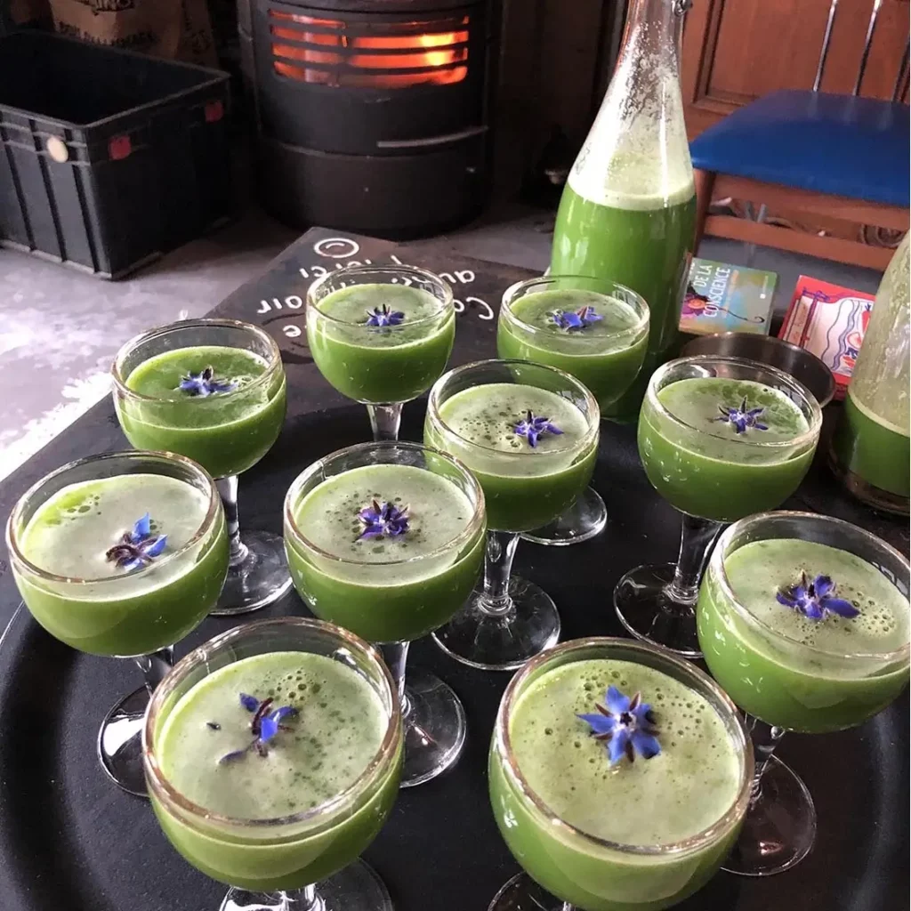 plateau de jus jeûne en harmonie