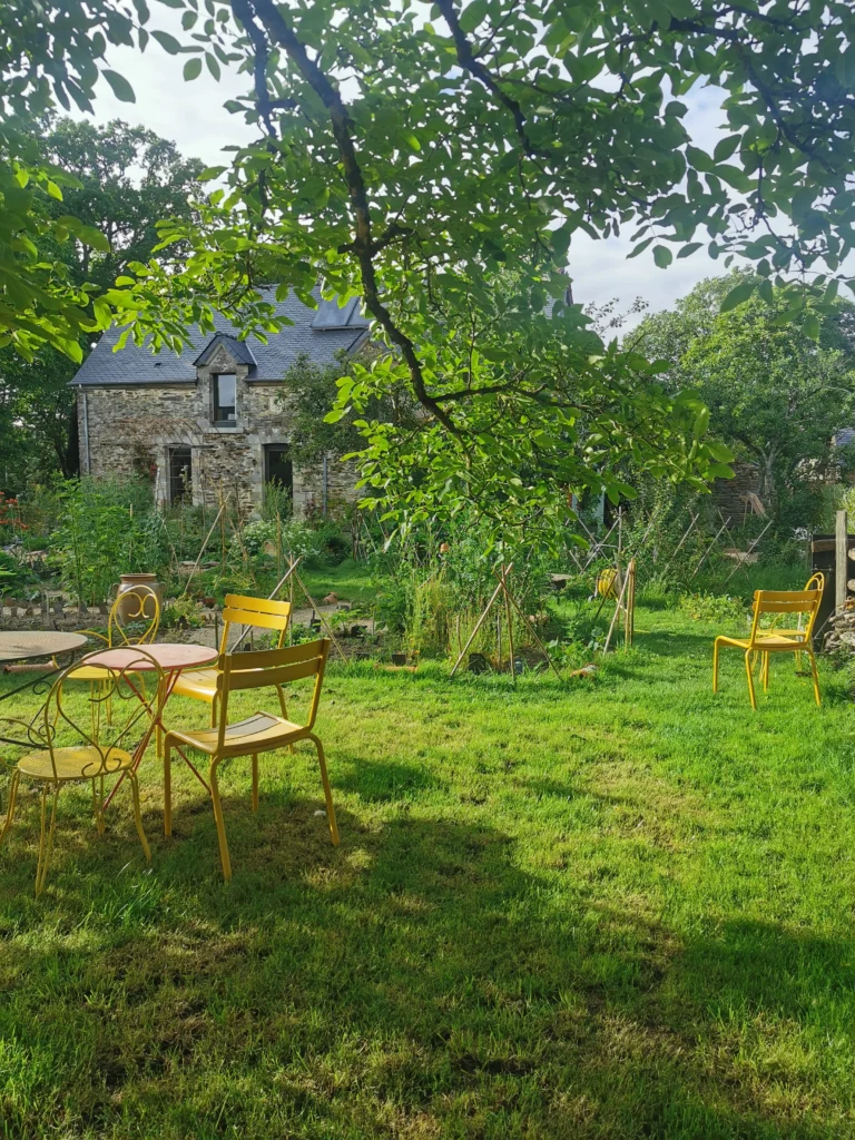 Jardin gîte le temps du coeur cure détox 3 jours